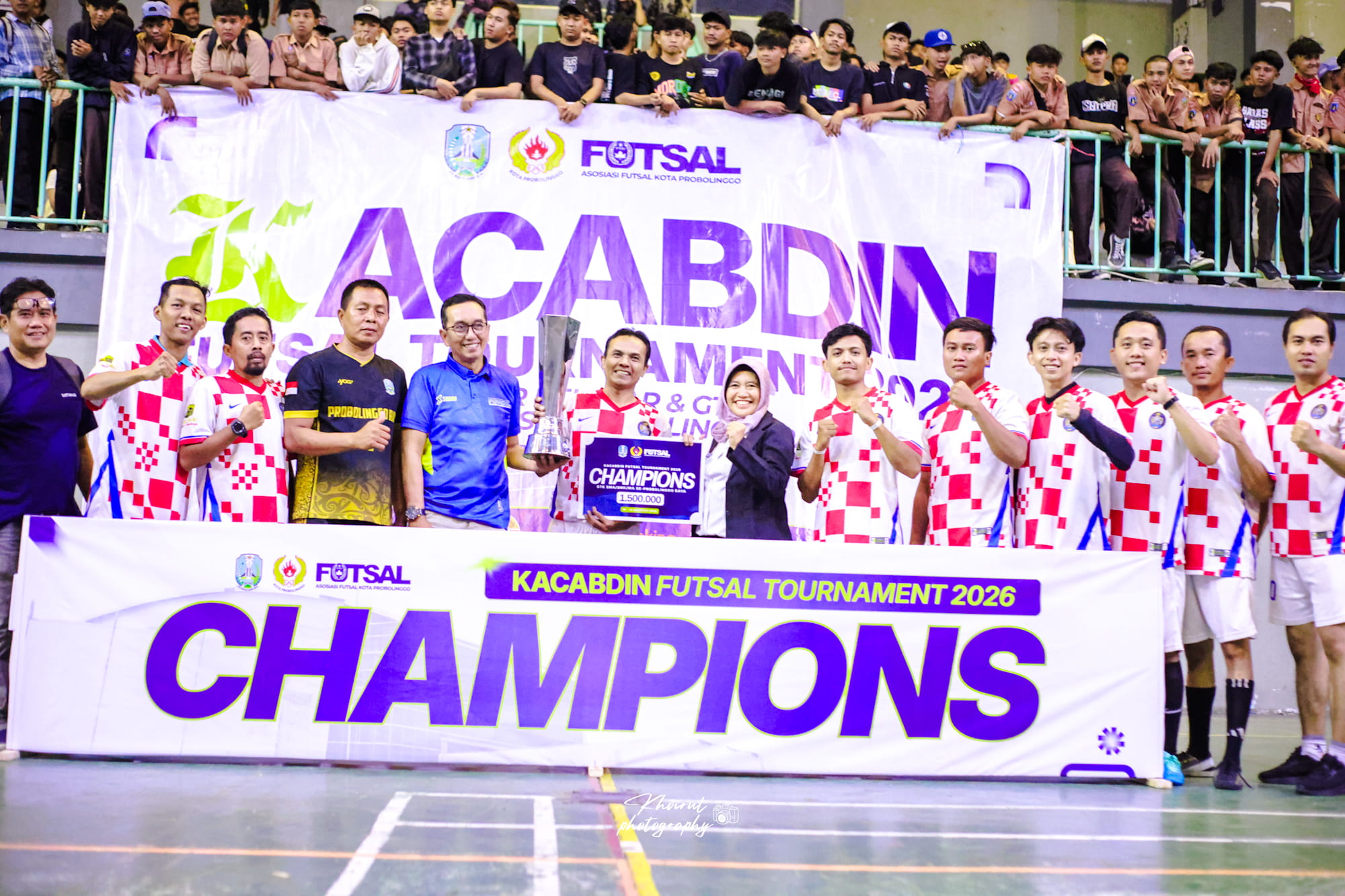 SMKN 1 Sumberasih Juara Futsal GTK Cabdin CUP 2026
